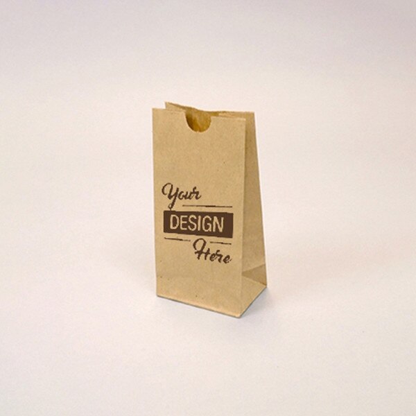 Custom-Printed Natural Kraft 2-lb G